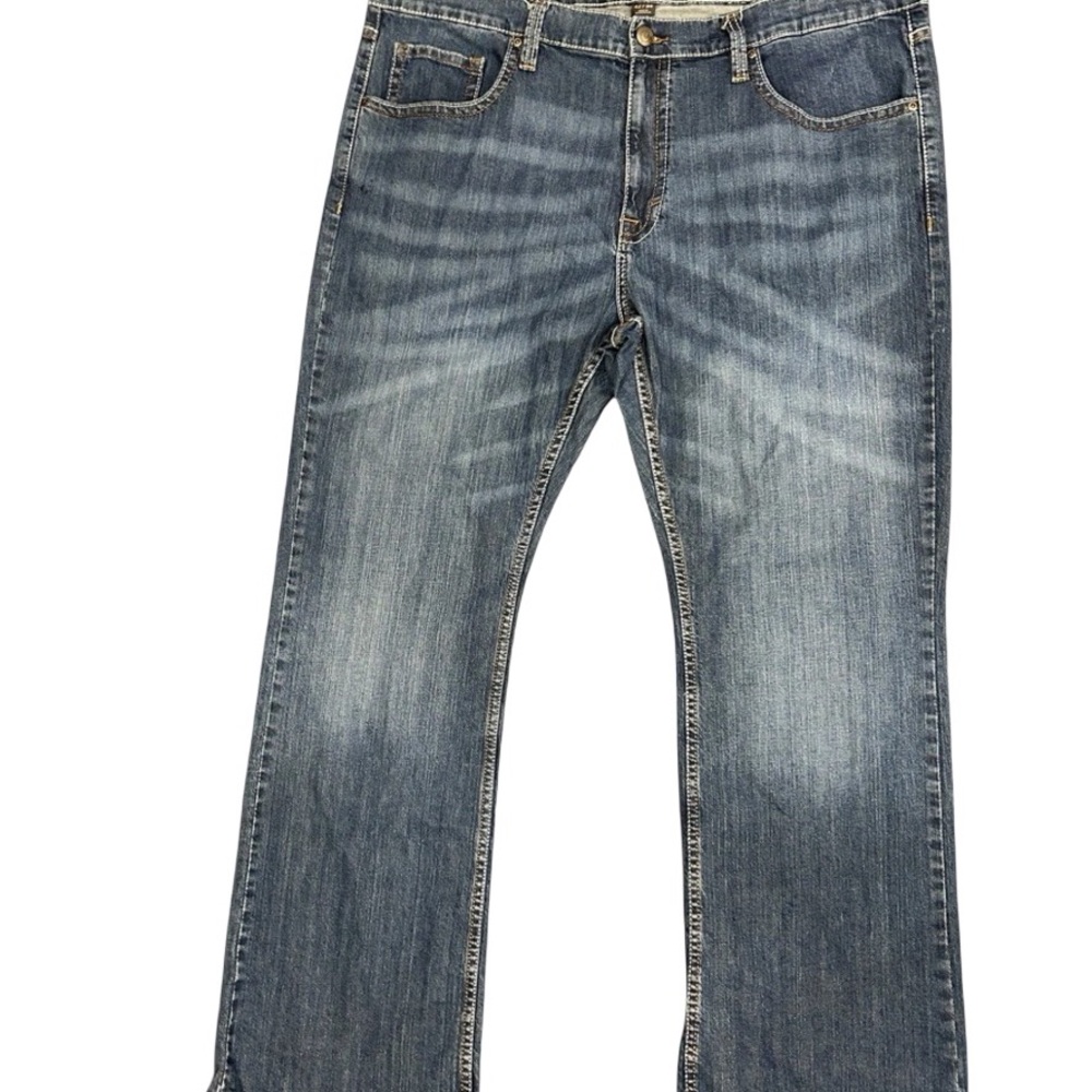 Cody James Duke Relaxed Boot Jeans Mens 42x34 99% Cotton 1% Stretch FLAW NWOT